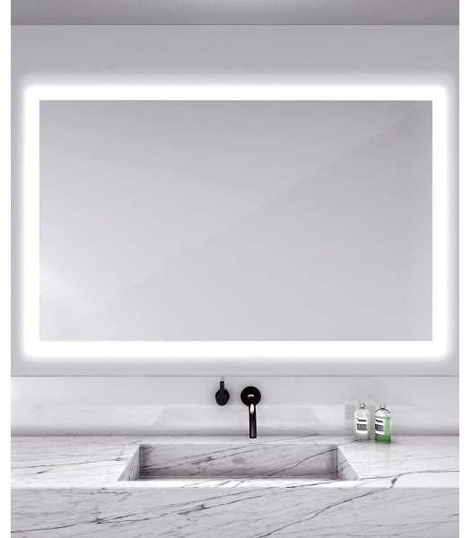 Electric Mirror SIL-6642 66 INCH SILHOUETTE Rectangle Lighted Mirror